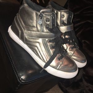 G by Guess Gold Metallic Sneakers